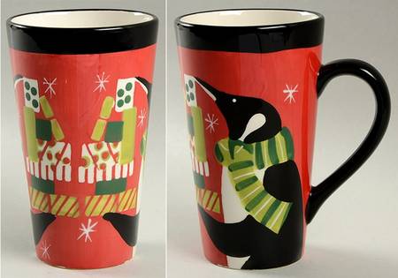 Cool Penguins Latte Mug