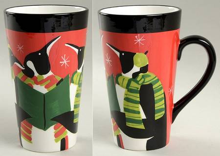 Cool Penguins Latte Mug