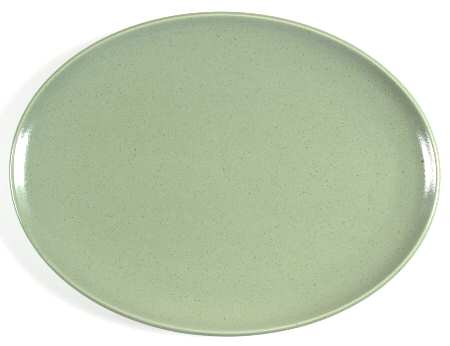 Cargo Jade 15" Oval Serving Platter