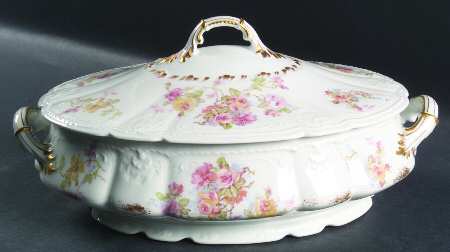 Chf1298 Oval Covered Vegetable
