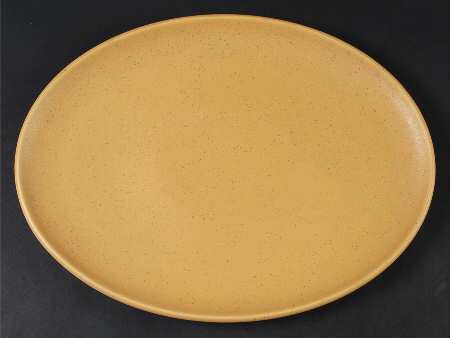 Cargo Sunflower (Yellow) 15" Oval Serving Platter