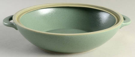 Cargo Fatigue (Medium Green) 1.5 Quart Round Casserole No Lid