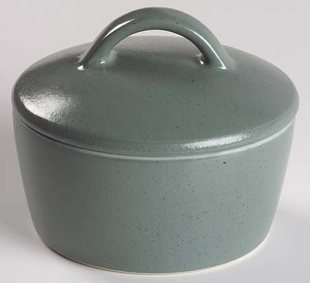 Cargo Aqua Sugar Bowl & Lid