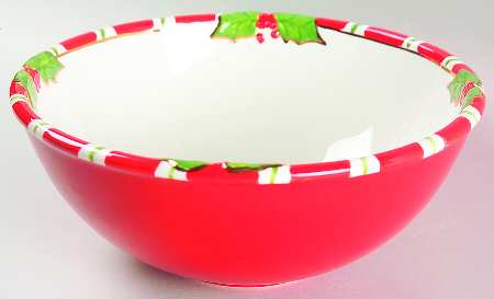 Letters To Santa 9" Round Vegetable Bowl