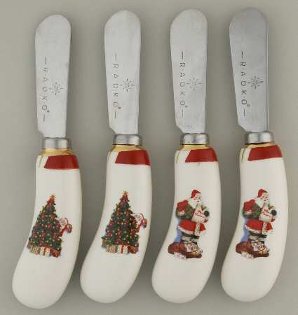 Letters To Santa Individual Spreader - Set of 4 (2 Each Motif 1 & 2)