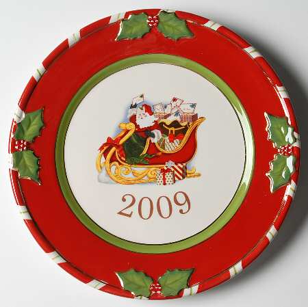 Letters To Santa 2009 Collector Plate
