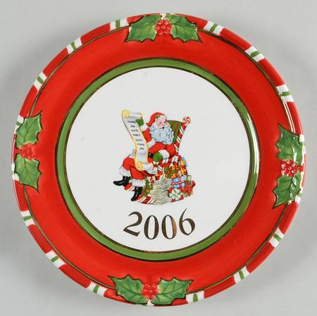 Letters To Santa 2006 Collector Plate