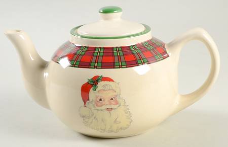 Christmas in the Woods Teapot & Lid