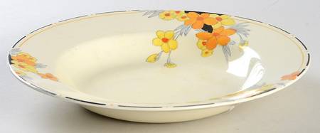 Sunburst Large Rim Soup Bowl