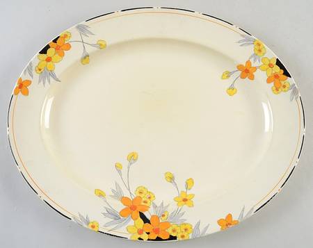 Sunburst 14" Oval Serving Platter