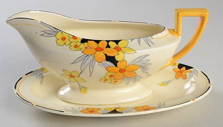 Sunburst Gravy Boat & Underplate