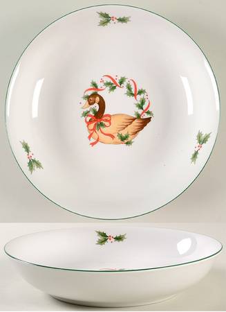 Christmas Memories Coupe Soup Bowl