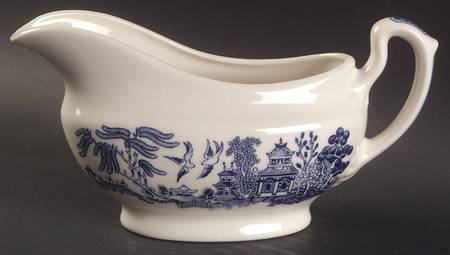 Willow Blue (Columbia) Gravy Boat
