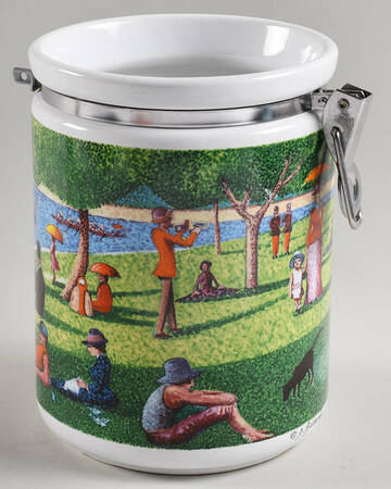 Master Impressionists Large Canister No Lid