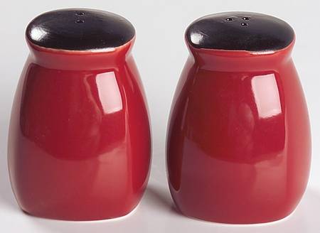 Chili Red (Round) Salt & Pepper Set by Corning Corelle