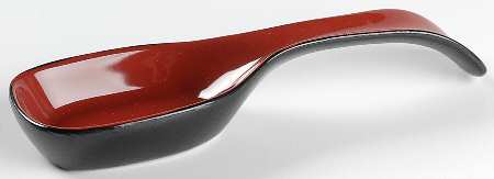 Chili Red (Round) Spoon Rest/Holder (Holds 1 Spoon)