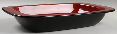 Chili Red (Round) 13"  Rectangular Baker