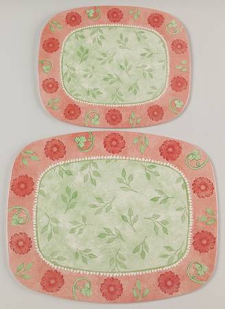 Heirloom Bloom (Corelle) 2-Piece Stove and Counter Mat