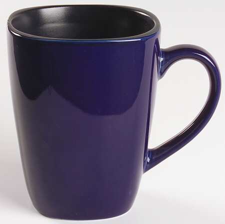 Indigo Blue (Square, Corelle) Mug by Corning Corelle