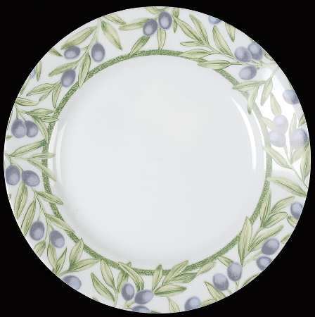 Olive Branches (Corelle) Luncheon Plate