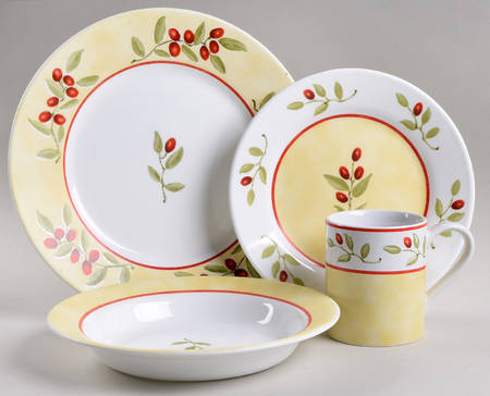 Radiance (Corelle) 4 Piece Place Setting