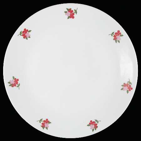 Red Floral (Corelle) by Corning Corelle