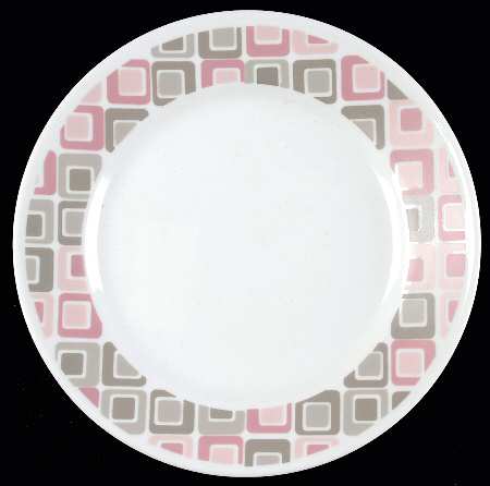 Retro Squares (Corelle) Luncheon Plate