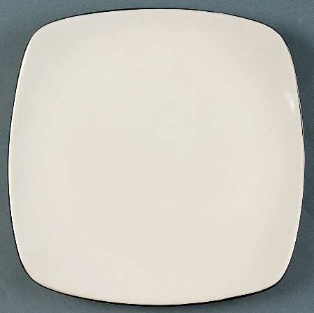 Royal White (Square) Luncheon Plate by Corning Corelle