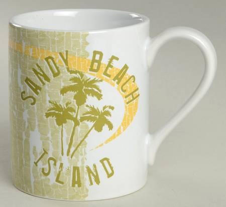 Sandy Beach Island (Corelle) Mug