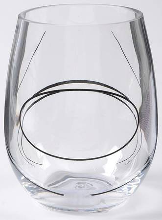 Simple Lines (Corelle) Acrylic/Plastic Stemless Wine