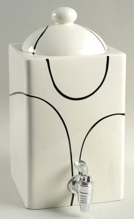 Simple Lines (Corelle) Beverage Dispenser & Lid