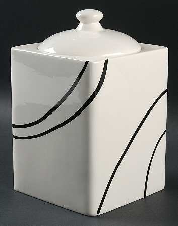 Simple Lines (Corelle) Large Canister & Lid