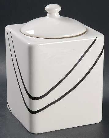 Simple Lines (Corelle) Medium Canister & Lid