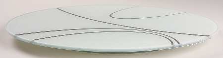 Simple Lines (Corelle) Glassware Lazy Susan Turntable