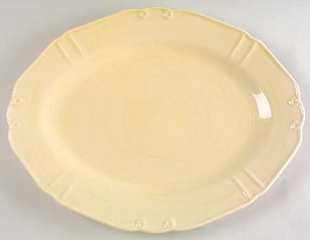 Traditions Yellow (Corelle) 14" Oval Serving Platter