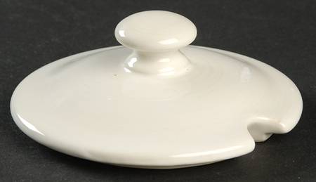 Traditions Embossed White (Corelle) Lid for Sugar Bowl
