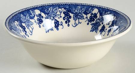 Vineyard Blue Coupe Cereal Bowl