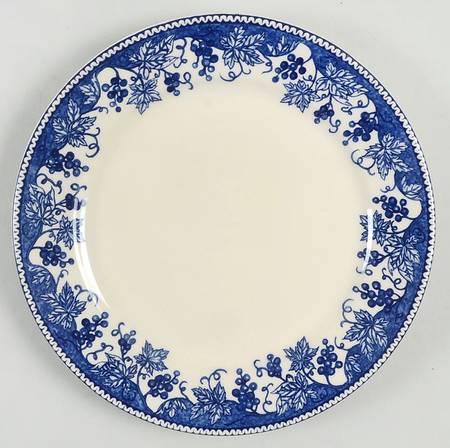 Vineyard Blue Salad Plate