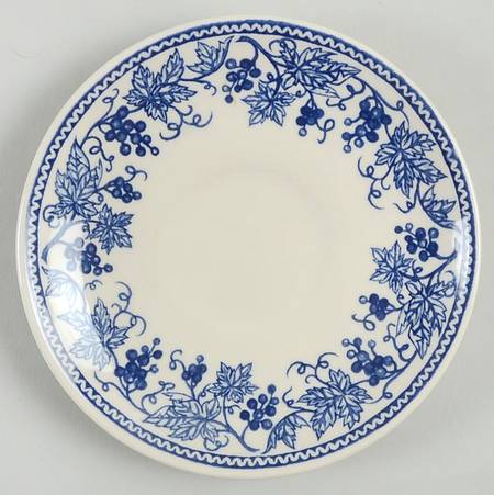 Vineyard Blue Saucer