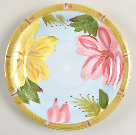 Hibiscus Salad Plate