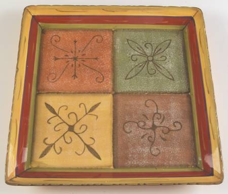 Toscana 16" Square Serving Platter