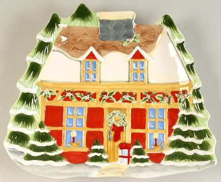 Winter Wonderland Candy Plate