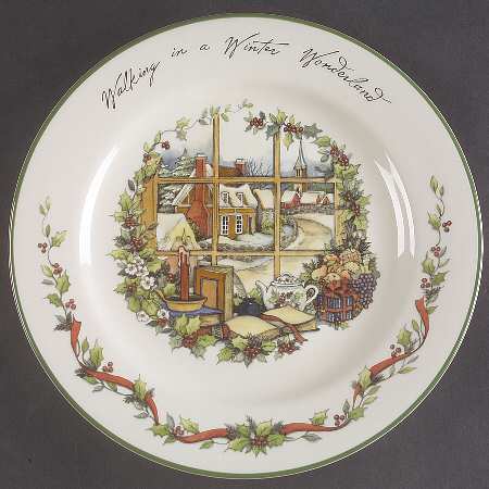 Winter Wonderland Dinner Plate