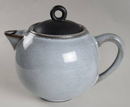 Tourron Gris Ecorce Teapot & Lid