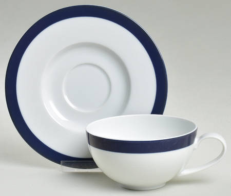 Flat Cup & Saucer Set