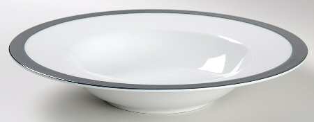 Archive Blue Large Rim Soup Bowl