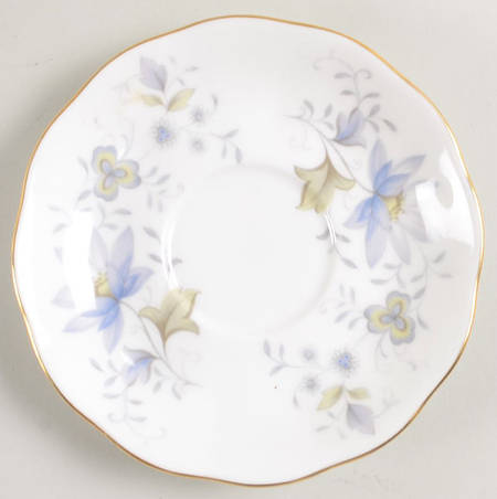 Rhapsody in Blue Saucer for Demitasse Cup