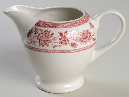 Indian Tree Pink Creamer