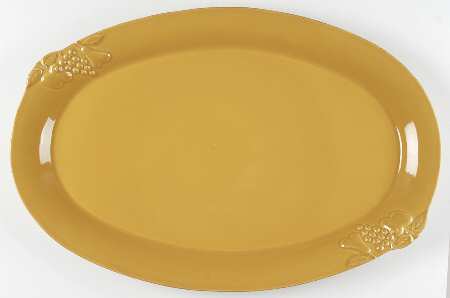 Madeira Harvest (Honey) 21" Oval Serving Platter