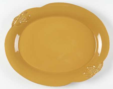 Madeira Harvest (Honey) 15" Oval Serving Platter